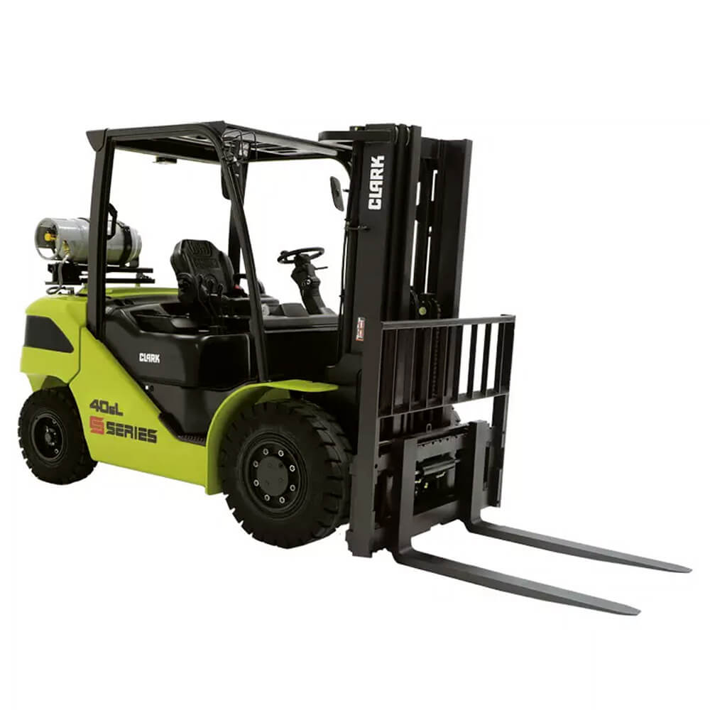 Forklift unloading commercial goods from a lorry in Hertford